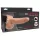 Pipedream - Fetish Strap-On 6 - ihålig strap-on‑vibrator (naturfärgad)