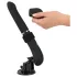 You2Toys - stötande vibrator med fjärrkontroll - uppladdningsbar - svart