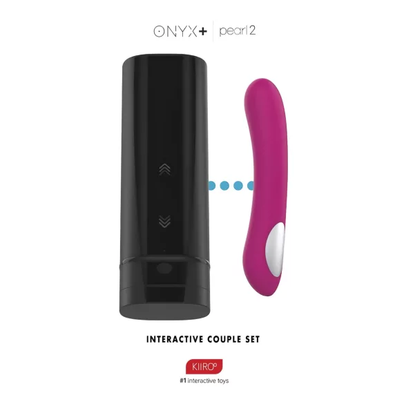 Kiiroo - parset masturbator och vibrator - interaktiv sexleksak set