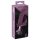 Rabbit Vibe - laddningsbar G-punktvibrator med klitoriskarm (lila)