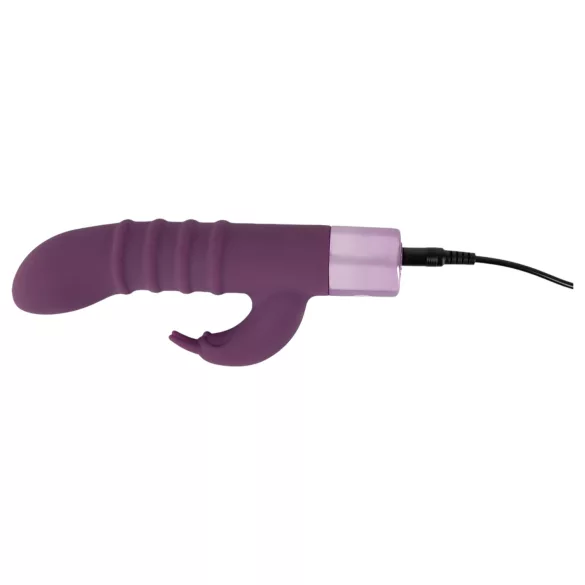 You2Toys - Rabbit Vibe - uppladdningsbar G-punktsvibrator med klitorisklitorisarm (lila)