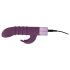 Rabbit Vibe - laddningsbar G-punktvibrator med klitoriskarm (lila)