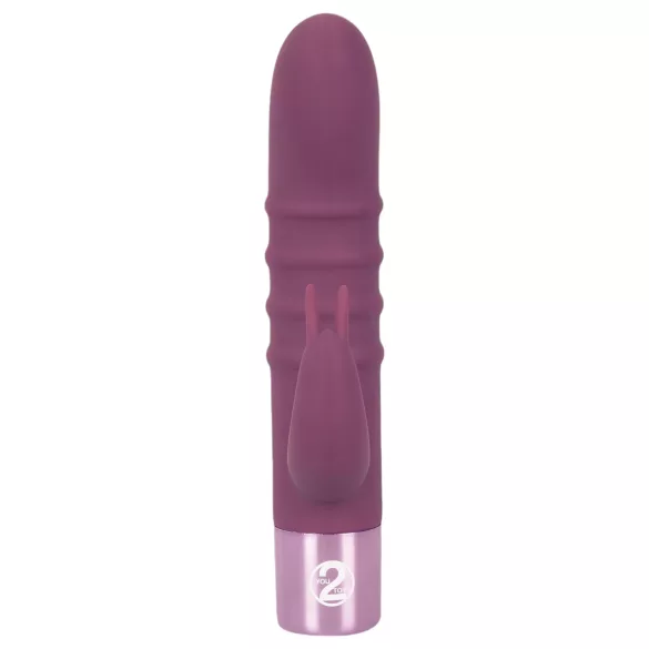 You2Toys - Rabbit Vibe - uppladdningsbar G-punktsvibrator med klitorisklitorisarm (lila)