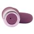 Rabbit Vibe - laddningsbar G-punktvibrator med klitoriskarm (lila)