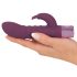 Rabbit Vibe - laddningsbar G-punktvibrator med klitoriskarm (lila)