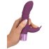 Rabbit Vibe - laddningsbar G-punktvibrator med klitoriskarm (lila)