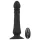 Black Velvets - uppladdningsbar anal vibrator med stötfunktion - svart