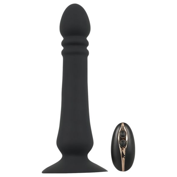 Black Velvet - laddningsbar stötvibrator (svart)