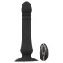 Black Velvets - uppladdningsbar anal vibrator med stötfunktion - svart
