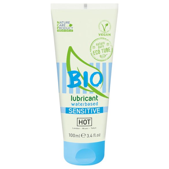 HOT Bio Sensitive - Vegansk vattenbaserad glidmedel (100 ml)