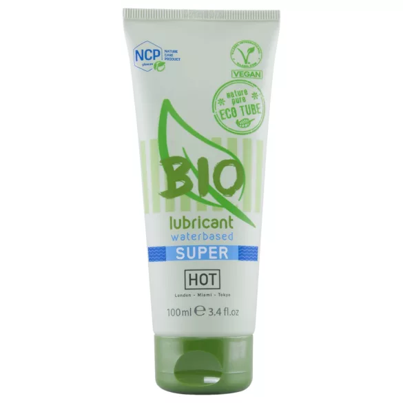 HOT Bio Super - vegansk vattenbaserad glidmedel - 100ml