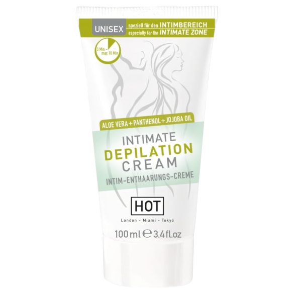 HOT Intimate - intimrakningskräm med spatel (100 ml)