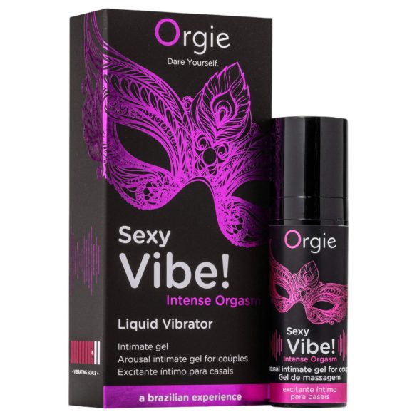 Orgie Sexy Vibe Orgasm - Unisex Flytande Vibrator (15 ml)