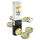 Petits Joujoux Waikiki massage-ljus - kokos & ananas (5x43ml)