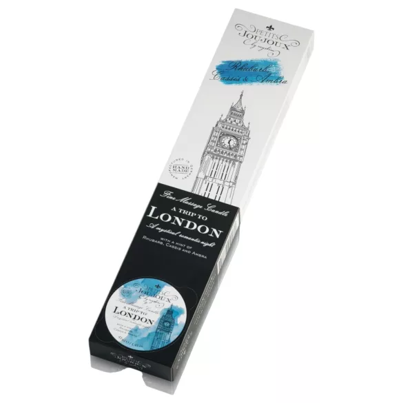 Petits Joujoux - massage ljus - rabarber bärnsten doft - 5x43ml