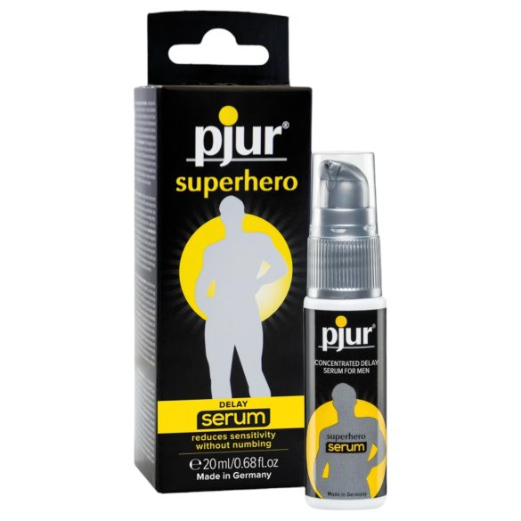 pjur Superhero - koncentrerat fördröjningsserum (20ml)