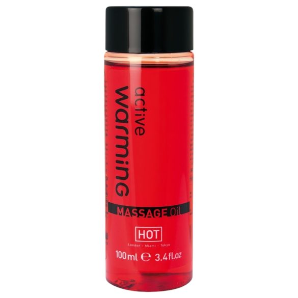 Värmande massageolja (100 ml) - het & härlig spänning!