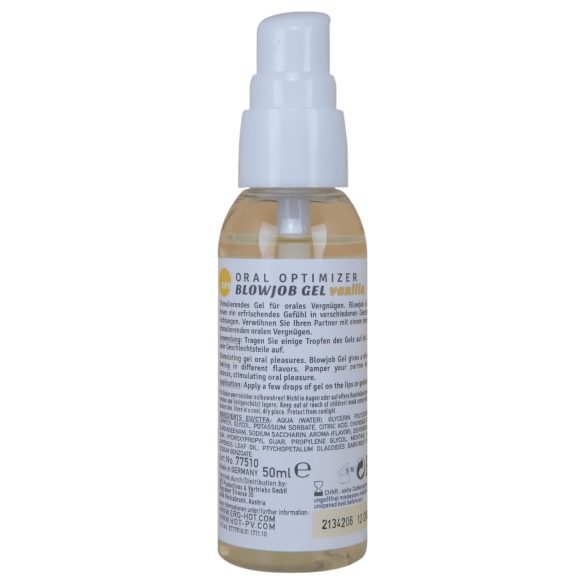Blowjob Gel - oralsglidmedel - vanilj - 50ml