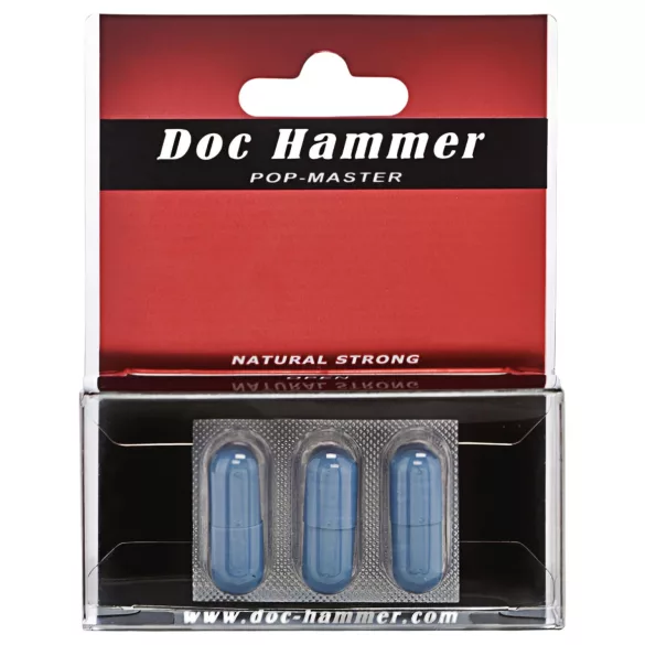 Doc Hammer - potensmedel kapslar - unisex - 3 st