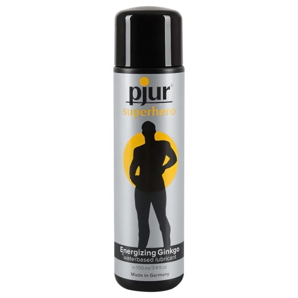 pjur superhero - energigivande glidmedel för män (100ml)