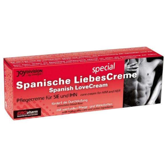 Spansk Kärlekskräm - Intimkräm för Kvinnor och Män (40 ml)