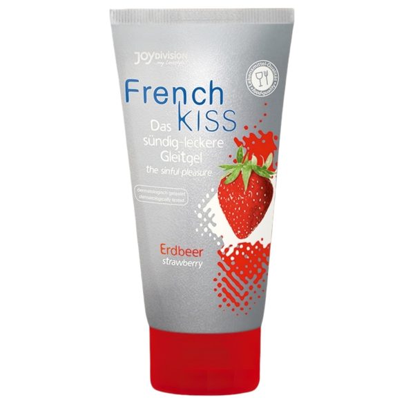 JoyDivision French Kiss glidmedel - Jordgubb (75 ml)