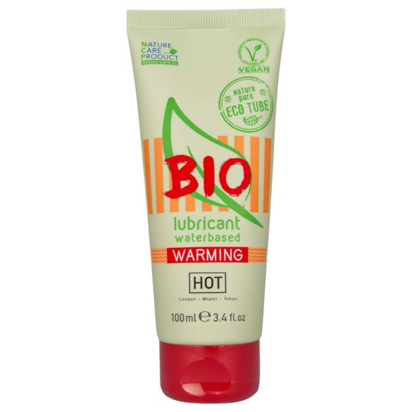HOT BIO - värmande glidmedel - vegansk - 100ml