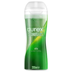 Durex - massageolja och glidmedel - aloe vera - 200ml