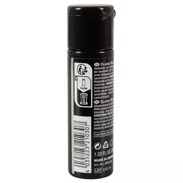 EROS - glidmedel och massagegel - silikonbaserad - 30ml