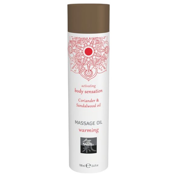 Shiatsu Värmande - massageolja - koriander & sandelträ 100ml