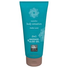 Shiatsu - massageglidmedel - 2i1 amberdoft - 200ml