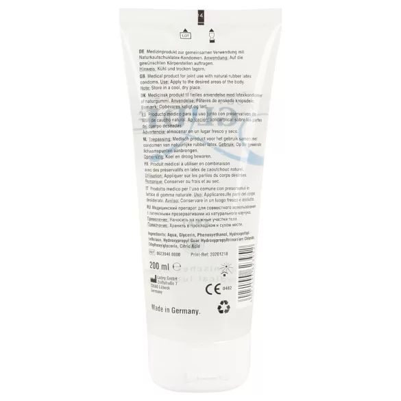 Just Glide - analglidmedel - vattenbaserad - 200ml