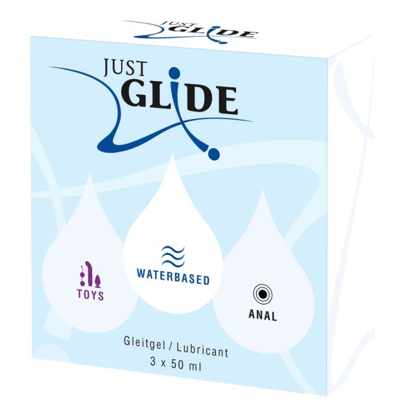 Just Glide - glidmedel set - 3x50ml
