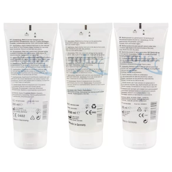 Just Glide - glidmedel set - 3x200ml