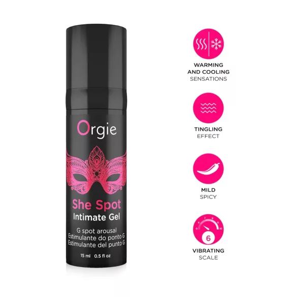Orgie - G-punkt serum - stimulerar G-punkt - 15ml