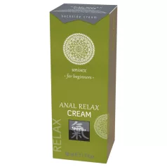 HOT Shiatsu - anal glidmedel - avslappnande kräm - 50ml