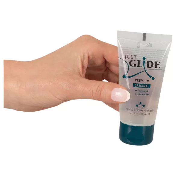 Just Glide Premium Original - vattenbaserat glidmedel veganskt 50ml
