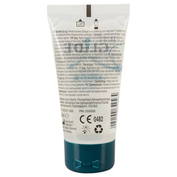 Just Glide Premium Original - vattenbaserat glidmedel veganskt 50ml