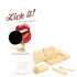 Lick it! - Ätbar 2-i-1 glidmedel - vit choklad (50 ml)