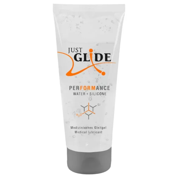 Just Glide Performance - hybrid glidmedel - vattenbaserad silikon - 200ml