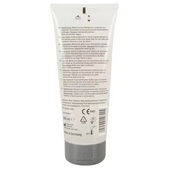 Just Glide Performance - hybrid glidmedel - vattenbaserad silikon - 200ml