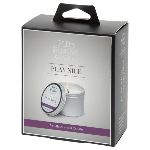 Fifty Shades of Grey - massage-ljus - vanilj (90g)
