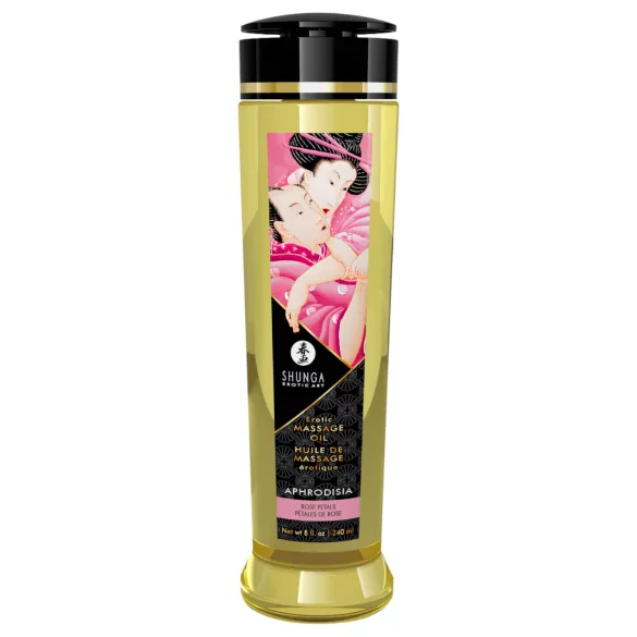 Shunga - massageolja - rosdoft - 240ml