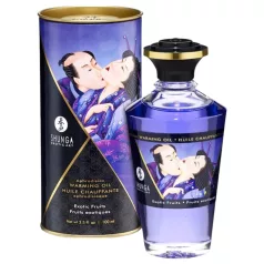 Shunga - värmande massageolja - exotisk frukt - 100ml
