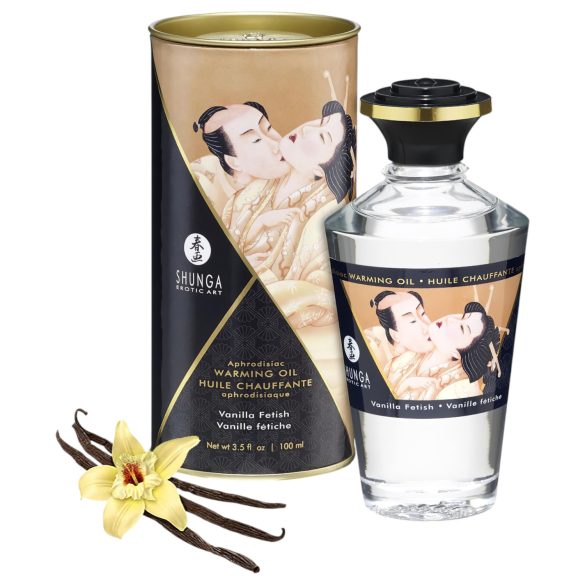 / Shunga - värmande massageolja - vanilj (100 ml)