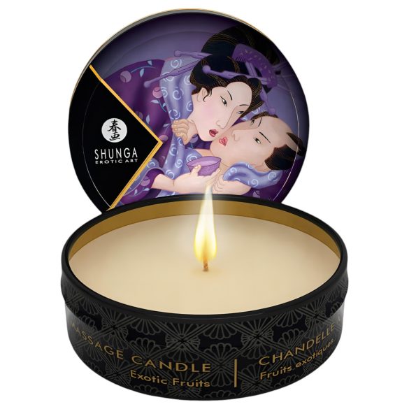 Shunga - Massage ljus - Exotiska frukter (30 ml)