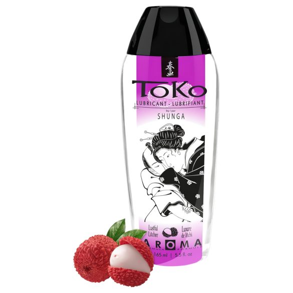 Shunga Toko - vattenbaserat glidmedel - litchi (165ml)