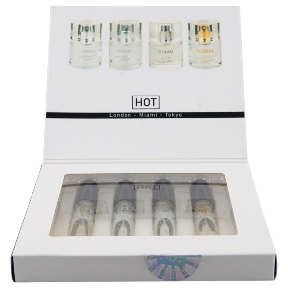 HOT - feromonparfym för kvinnor - set 4x5ml