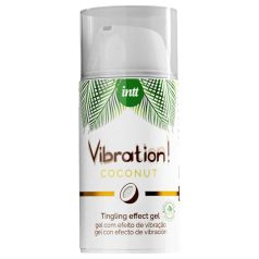 Intt - vibratorgel - vibrationseffekt - kokos (15ml)
