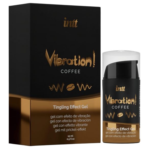 Intt - flytande vibrator - kaffe - 15ml